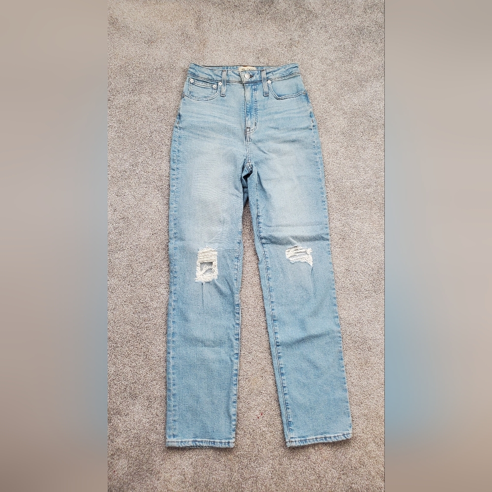 Madewell curvy perfect vintage straight jeans. New without tags.